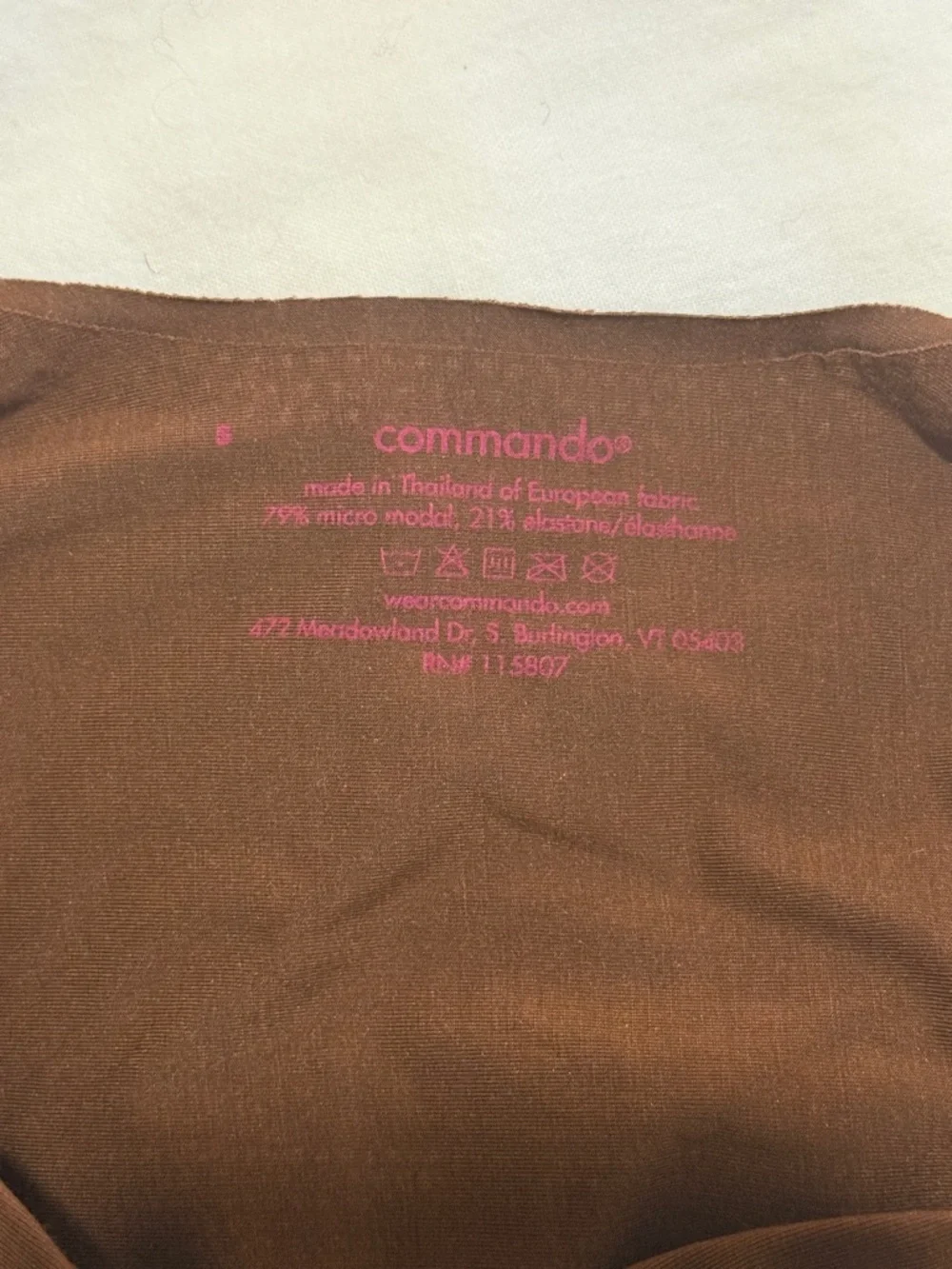 NWT - Commando Butter Soft-support Bodysuit - Picture 5 of 7